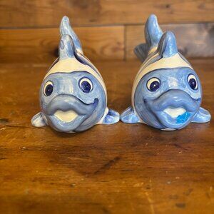 Fish Salt & Pepper Shakers